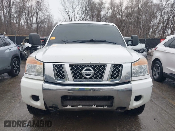 2011 Nissan Titan SL with VIN 1N6AA0EC8BN317497, listed as a IAAI auction lot 41443597 with 202,622 mi miles. Bid and sale history available at carsss.com. Image 13.