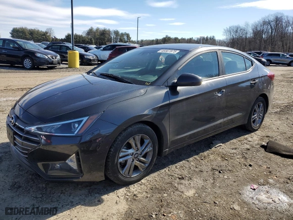 2020 Hyundai Elantra SEL with VIN 5NPD84LF3LH559129, listed as a Copart auction lot 46567875 with 84,474 mi miles and Salvage Title. Bid and sale history available at carsss.com. Image 1.
