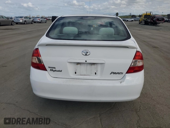 2001 Toyota Prius with VIN JT2BK12U510023714, listed as a Copart auction lot 50797535 with 81,301 mi miles and Salvage Title. Bid and sale history available at carsss.com. Image 6.