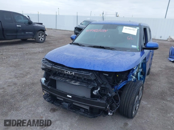 2023 Kia Soul GT-Line with VIN KNDJ53AU7P7210816, listed as a IAAI auction lot 41440505 with 1,536 mi miles. Bid and sale history available at carsss.com. Image 6.
