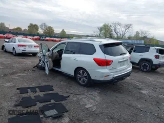2020 Nissan Pathfinder SL with VIN 5N1DR2CMXLC623741, listed as a IAAI auction lot 42005765 with 53,732 mi miles and . Bid and sale history available at DreamBid. Image 3.