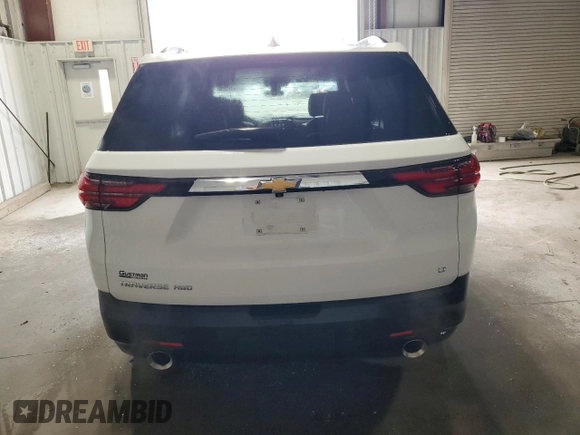 2022 Chevrolet Traverse LT z VIN 1GNEVHKW2NJ105266, wystawiony jako Copart lot #57639415 z przebiegiem 97 798 mil mil oraz Czysty tytuł • Clean title. Historia ofert i sprzedaży dostępna na DreamBid. Obrazek 6.