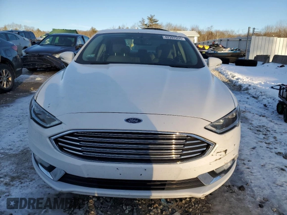 2017 Ford Fusion SE with VIN 3FA6P0HD6HR317294, listed as a Copart auction lot 42392055 with 119,724 mi miles and Salvage Title. Bid and sale history available at carsss.com. Image 5.