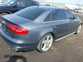 2013 Audi S4 Prestige with VIN WAUKGAFL4DA164439, listed as a IAAI auction lot 41781342 with 174,551 mi miles. Bid and sale history available at carsss.com. Image 4.