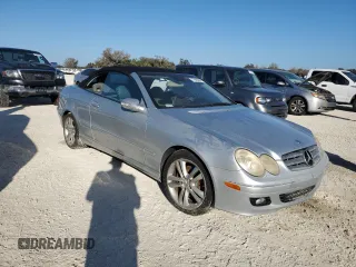2006 Mercedes-Benz CLK 350 with VIN WDBTK56G96T064715, listed as a Copart auction lot 77665604 with Not Provided miles and Salvage Title. Bid and sale history available at DreamBid. Image 4.