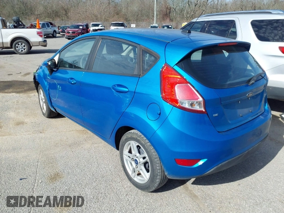 2017 Ford Fiesta SE with VIN 3FADP4EJ2HM158151, listed as a IAAI auction lot 41624161 with 61,284 mi miles. Bid and sale history available at carsss.com. Image 3.