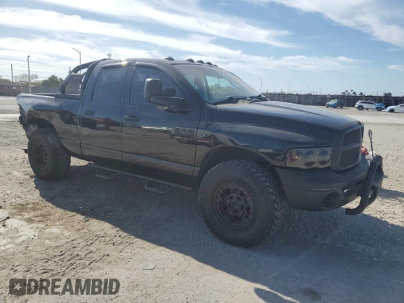 2005 Dodge 2500 ST z VIN 3D7KR28C25G792816, wystawiony jako Copart lot #49636695 z przebiegiem 180 802 mil mil oraz Szkoda całkowita • Salvage title. Historia ofert i sprzedaży dostępna na DreamBid. Obrazek 4.