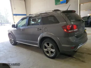 2017 Dodge Journey Crossroad Plus with VIN 3C4PDCGG2HT548104, listed as a Copart auction lot 49640305 with 140,100 mi miles and Salvage Title. Bid and sale history available at carsss.com. Image 2.