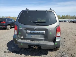 2008 Nissan Pathfinder SE with VIN 5N1AR18B08C652113, listed as a Copart auction lot 53815925 with 252,770 mi miles and Salvage title. Bid and sale history available at DreamBid. Image 6.