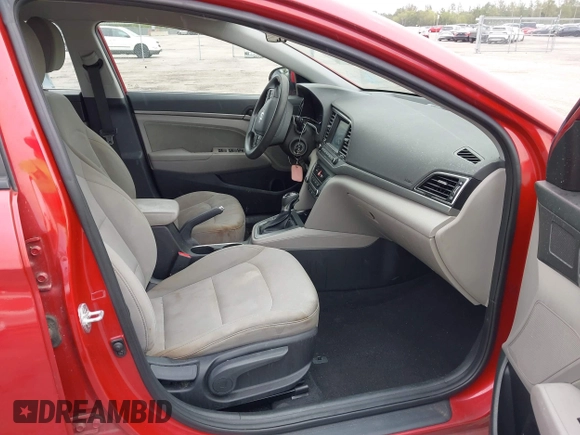 2018 Hyundai Elantra SEL with VIN 5NPD84LF9JH311710, listed as a IAAI auction lot 41680156 with 107,269 mi miles and . Bid and sale history available at DreamBid. Image 5.