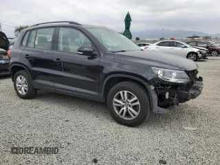 2017 Volkswagen Tiguan S with VIN WVGAV7AX6HK001501, listed as a Copart auction lot 55836315 with 116,052 mi miles and Salvage Title. Bid and sale history available at DreamBid. Image 4.