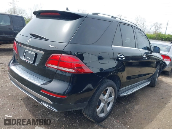 2018 Mercedes-Benz GLE 350 with VIN 4JGDA5HB8JB168343, listed as a IAAI auction lot 42039679 with 104,824 mi miles and . Bid and sale history available at DreamBid. Image 4.