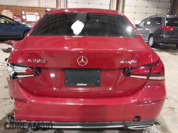 2019 Mercedes-Benz A 220 with VIN WDD3G4FB7KW023239, listed as a IAAI auction lot 41485467 with 52,396 mi miles and . Bid and sale history available at DreamBid. Image 16.