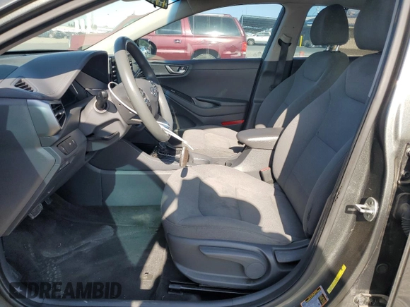 2020 Hyundai Ioniq Blue with VIN KMHC65LC2LU226385, listed as a Copart auction lot 61989965 with 184,834 mi miles and Salvage title. Bid and sale history available at DreamBid. Image 7.