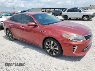 2016 Kia Optima SX Turbo with VIN 5XXGW4L27GG113955, listed as a Copart auction lot 60262045 with 162,632 mi miles and Clean title. Bid and sale history available at DreamBid. Image 4.