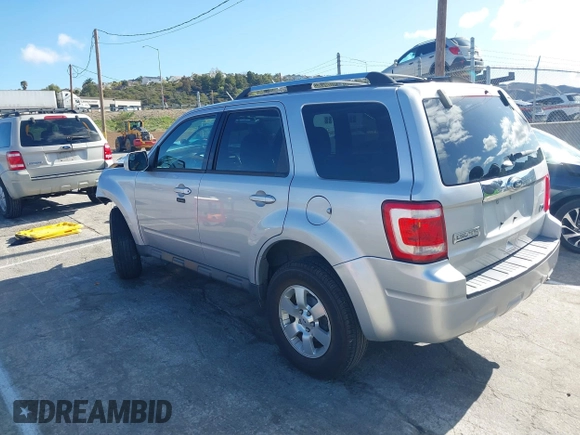 2012 Ford Escape Limited with VIN 1FMCU0EG0CKA30496, listed as a IAAI auction lot 41902437 with 208,934 mi miles and . Bid and sale history available at carsss.com. Image 3.