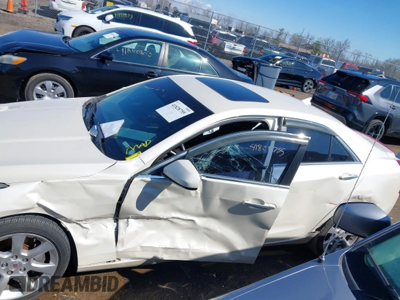 2014 Cadillac ATS Standard AWD with VIN 1G6AG5RX0E0101806, listed as a IAAI auction lot 41828755 with 114,857 mi miles and . Bid and sale history available at carsss.com. Image 13.