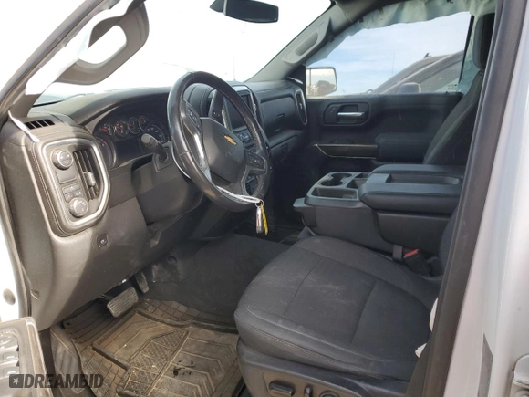2019 Chevrolet Silverado 1500 LT with VIN 3GCPWCEK2KG280804, listed as a Copart auction lot 84615804 with 120,092 mi miles and Salvage Title. Bid and sale history available at carsss.com. Image 7.