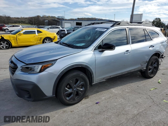 2020 Subaru Outback z VIN 4S4BTGHD9L3134553, wystawiony jako Copart lot #80969894 z przebiegiem 92 588 mil mil oraz Szkoda całkowita • Salvage title. Historia ofert i sprzedaży dostępna na DreamBid. Obrazek 1.