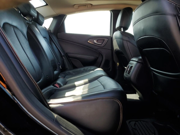 2015 Chrysler 200 C with VIN 1C3CCCEG6FN656473, listed as a Copart auction lot 51035755 with 66,500 mi miles and Salvage Title. Bid and sale history available at carsss.com. Image 10.
