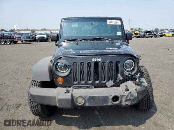 2008 Jeep Wrangler Unlimited X with VIN 1J4GB39118L505846, listed as a Copart auction lot 64015204 with 196,061 mi miles and Salvage Title. Bid and sale history available at DreamBid. Image 5.