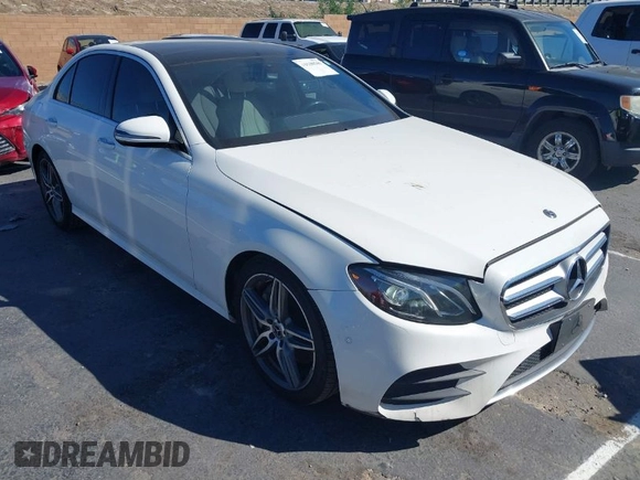 2018 Mercedes-Benz E-Class E 300 with VIN WDDZF4JB7JA436066, listed as a IAAI auction lot 41630541 with 78,055 mi miles. Bid and sale history available at carsss.com. Image 1.
