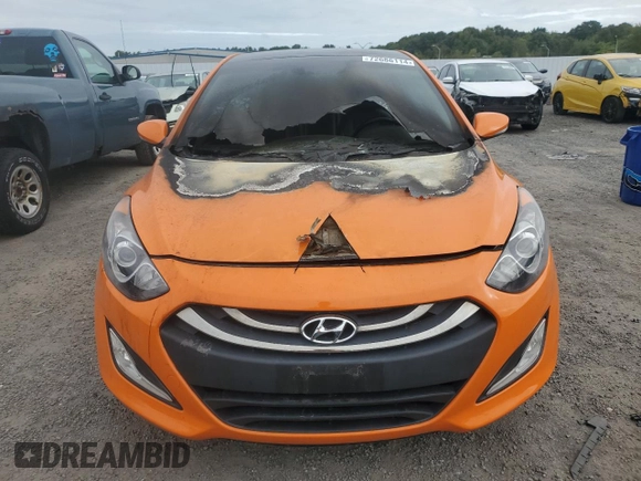 2014 Hyundai Elantra GT with VIN KMHD35LH2EU209792, listed as a Copart auction lot 72686114 with 0 mi miles and Clean Title. Bid and sale history available at carsss.com. Image 5.