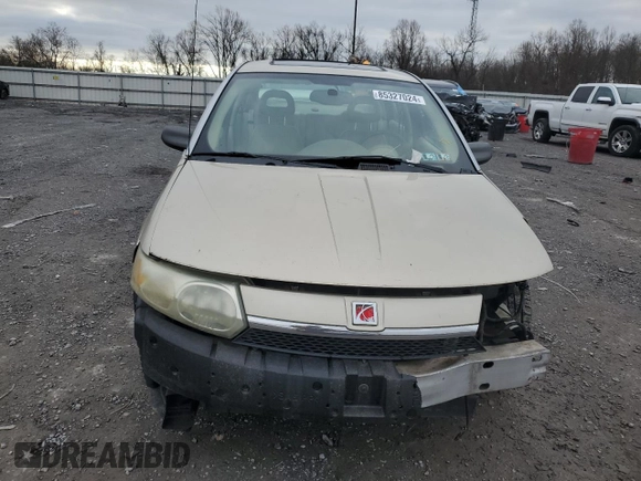 2003 Saturn ION ION 3 with VIN 1G8AL52F33Z120749, listed as a Copart auction lot 85327024 with 145,030 mi miles and Salvage Title. Bid and sale history available at DreamBid. Image 5.