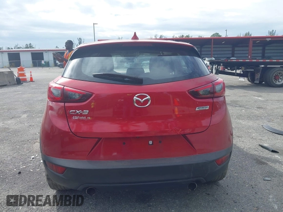 2018 Mazda CX-3 Sport with VIN JM1DKDB73J0305538, listed as a IAAI auction lot 41367063 with 109,884 mi miles. Bid and sale history available at carsss.com. Image 16.