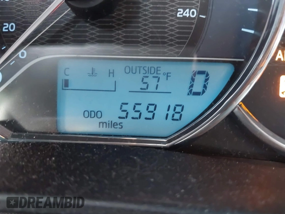 2015 Toyota Corolla L with VIN 2T1BURHE1FC420950, listed as a IAAI auction lot 41837213 with 55,918 mi miles and . Bid and sale history available at DreamBid. Image 16.