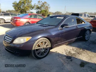 2008 Mercedes-Benz CL-Class V8 with VIN WDDEJ71X38A017944, listed as a Copart auction lot 77837624 with 81,930 mi miles and Clean Title. Bid and sale history available at carsss.com. Image 1.