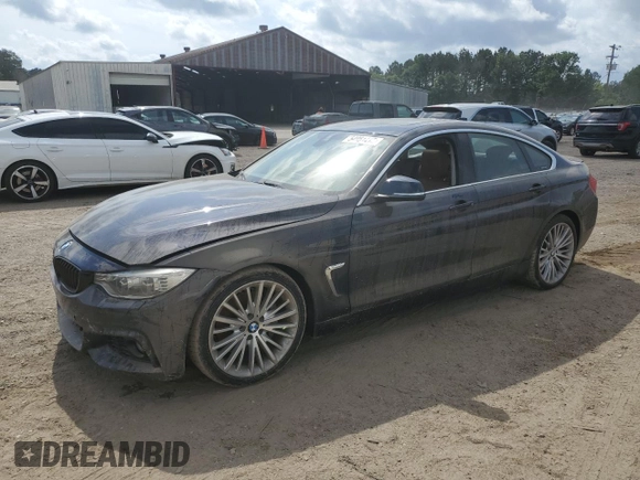 2015 BMW 4 Series 435i with VIN WBA4B1C50FG241420, listed as a Copart auction lot 54951415 with Not provided miles and Salvage title. Bid and sale history available at DreamBid. Image 1.