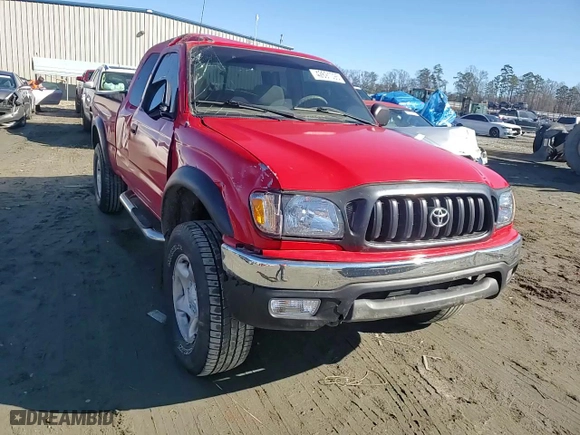 2004 Toyota Tacoma with VIN 5TEWN72N14Z457046, listed as a Copart auction lot 42691095 with 226,221 mi miles and Salvage Title. Bid and sale history available at carsss.com. Image 11.