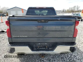 2020 Chevrolet Silverado 1500 LT with VIN 1GCRYDED9LZ344672, listed as a Copart auction lot 51823685 with 61,334 mi miles and Salvage Title. Bid and sale history available at carsss.com. Image 6.