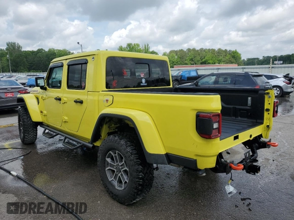 2024 Jeep Gladiator Mojave X with VIN 1C6JJTEG8RL104585, listed as a Copart auction lot 54528735 with 7,528 mi miles and Salvage title. Bid and sale history available at DreamBid. Image 2.