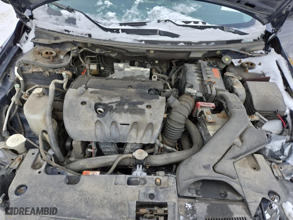 2014 Mitsubishi Lancer ES with VIN JA32U2FU8EU606454, listed as a Copart auction lot 45707645 with 205,935 mi miles and Salvage Title. Bid and sale history available at carsss.com. Image 11.