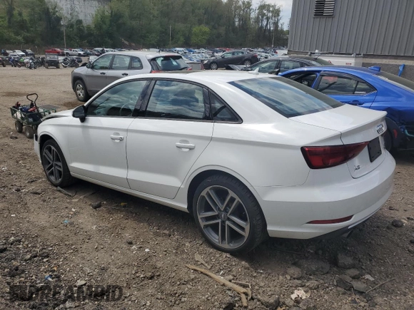2017 Audi A3 Sedan Premium with VIN WAUB8GFF3H1020963, listed as a Copart auction lot 52640554 with 51,820 mi miles. Bid and sale history available at carsss.com. Image 2.