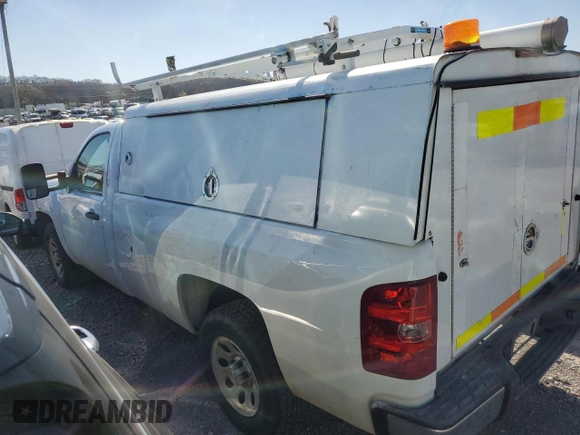 2013 Chevrolet Silverado 1500 Work Truck with VIN 1GCNCPEX8DZ270364, listed as a Copart auction lot 50548865 with 158,150 mi miles and Clean Title. Bid and sale history available at DreamBid. Image 2.