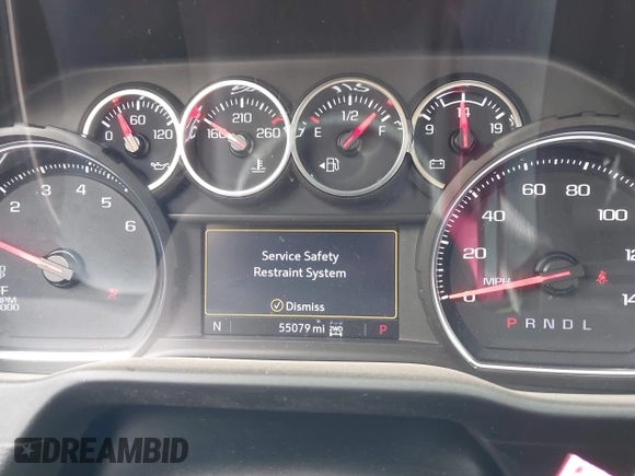 2021 Chevrolet Silverado 1500 LT z VIN 1GCUYDET2MZ373160, wystawiony jako IAAI lot #41970348 z przebiegiem 55 079 mil mil oraz . Historia ofert i sprzedaży dostępna na DreamBid. Obrazek 7.