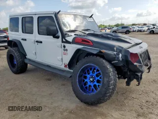 2019 Jeep Wrangler Unlimited Sahara z VIN 1C4HJXEG3KW635681, wystawiony jako Copart lot #60734065 z przebiegiem 75 020 mil mil oraz Szkoda całkowita • Salvage title. Historia ofert i sprzedaży dostępna na DreamBid. Obrazek 4.