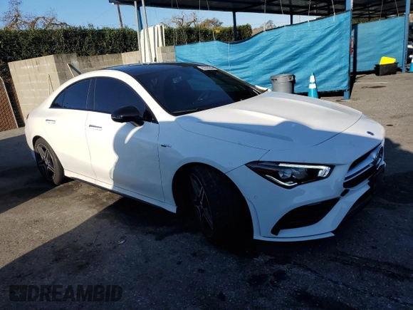 2021 Mercedes-Benz CLA with VIN W1K5J5BB6MN215315, listed as a Copart auction lot 85265284 with 30,311 mi miles and Salvage Title. Bid and sale history available at carsss.com. Image 4.