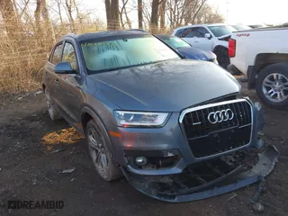 2015 Audi Q3 2.0T Premium Plus with VIN WA1EFCFS7FR006858, listed as a IAAI auction lot 41838322 with 119,893 mi miles. Bid and sale history available at carsss.com. Image 1.