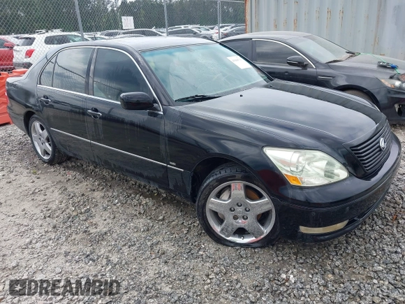 2004 Lexus LS 430 with VIN JTHBN36F840146688, listed as a IAAI auction lot 41960733 with Not Provided miles and . Bid and sale history available at DreamBid. Image 1.