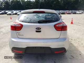 2012 Kia Rio LX with VIN KNADM5A34C6013635, listed as a Copart auction lot 72400254 with 172,943 mi miles and Salvage Title. Bid and sale history available at carsss.com. Image 6.
