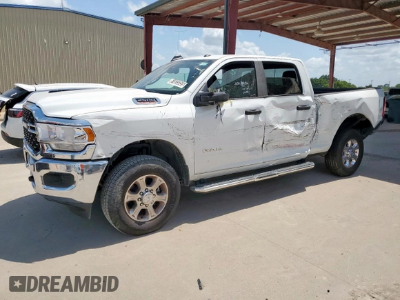 2024 Ram 2500 Big Horn with VIN 3C6UR5DJ9RG387185, listed as a Copart auction lot 61833355 with 10,213 mi miles and Clean title. Bid and sale history available at DreamBid. Image 1.