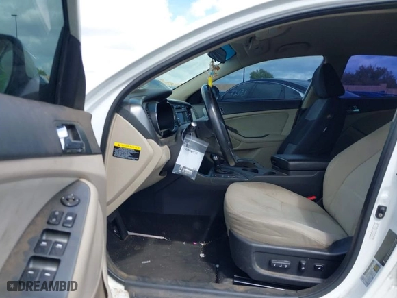 2013 Kia Optima Hybrid EX with VIN KNAGM4AD9D5056052, listed as a IAAI auction lot 41896471 with 176,579 mi miles. Bid and sale history available at carsss.com. Image 5.
