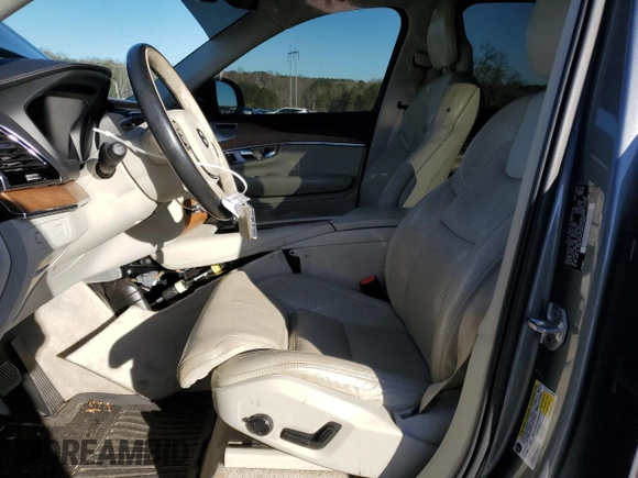 2016 Volvo XC90 T6 Inscription with VIN YV4A22PL3G1023428, listed as a Copart auction lot 49151975 with 0 mi miles and Salvage Title. Bid and sale history available at carsss.com. Image 7.