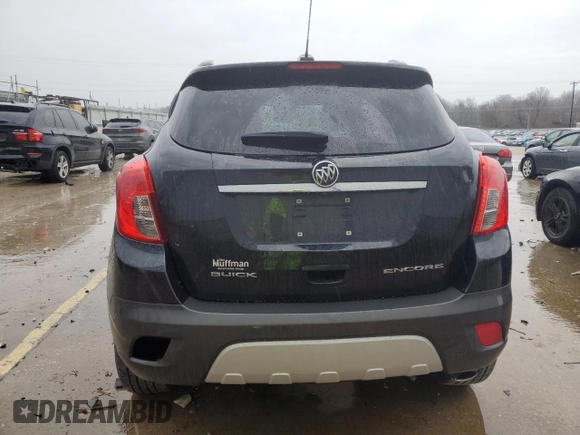 2016 Buick Encore with VIN KL4CJASB3GB721534, listed as a Copart auction lot 86716044 with 96,107 mi miles and Non Repairable. Bid and sale history available at DreamBid. Image 6.