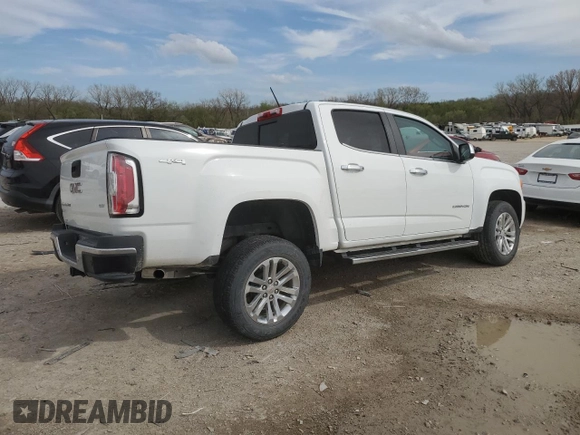 2019 GMC Canyon 4WD SLT with VIN 1GTG6DEN0K1324586, listed as a Copart auction lot 51541505 with 29,576 mi miles and Salvage title. Bid and sale history available at DreamBid. Image 3.