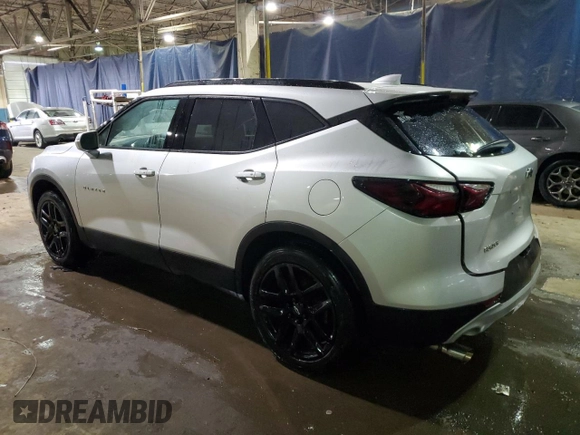 2020 Chevrolet Blazer LT with VIN 3GNKBCRS5LS579516, listed as a Copart auction lot 45010375 with 102,275 mi miles and Salvage title. Bid and sale history available at DreamBid. Image 2.
